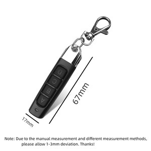 433MHZ Clone <strong>Remote</strong> <strong>Control</strong> Auto 4 Channel <strong>Code</strong> Garage Gate Door Opener <strong>Remote</strong> <strong>Control</strong> <strong>Duplicator</strong> Cloning <strong>Code</strong> Car Key - Product Image 2