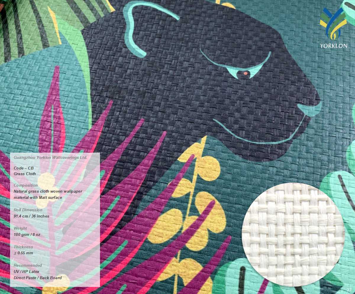 Tissu en herbe
