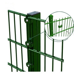powder coated twin wire <strong>fence</strong> pvc pyramid mesh <strong>fence</strong> galvanized <strong>8</strong>/<strong>6</strong>/<strong>8</strong> 868/656/545 double loop wire mesh <strong>fence</strong>