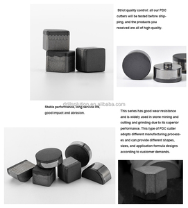 Cortadores <span class=keywords><strong>PDC</strong></span> de Grau de Mineração Drillsoltek | Inserções de Diamante de Alta Eficiência Forjadas para Perfuração de Poços e Amostragem Geológica - Product Image 5