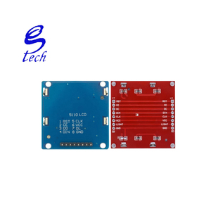 LCD-Modul Display Monitor Weiß Hintergrund beleuchtung Adapter PCB 84*48 5110 Bildschirm