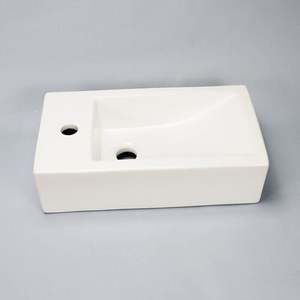 Lave Mains GRIS rửa lưu vực Di động vệ sinh mặt hàng lỏng lẻo cài đặt Lavabo tường-sink-no-TAP-Rail Mini tàu hàng hóa cho nhà - Product Image 2