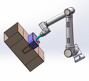 Automated 10 kg Industrial Cobot Box Collaborative Picking Robot Arm Price for Palletizing Robot - Product Image 3