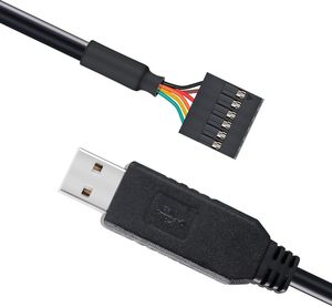 FTDI USB TTL seri adaptör 3.3V hata ayıklama kablo 6 Pin dişi soket başlık UART IC Wins rl çip kazanır için 11 10 8 7 Linux MAC - Product Image 1