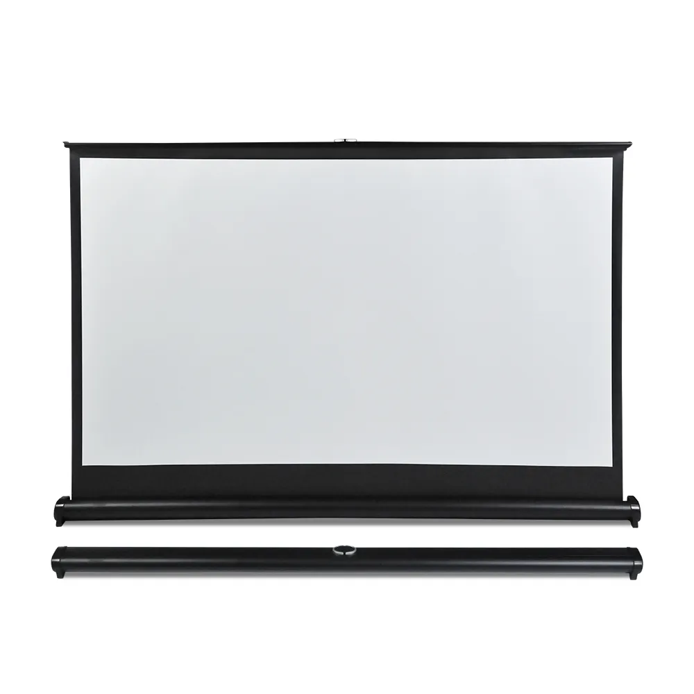 Surpass 50 Inch Mini Portable Matte White Fabric Three Layer 4K HD 16:9 Home Cinema Foldable Projection Screen