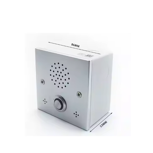 Intercomunicador SIP Audio IP Estación de llamada telefónica Auto-Dial SOS Sistema de intercomunicación de transmisión telefónica de emergencia al aire libre