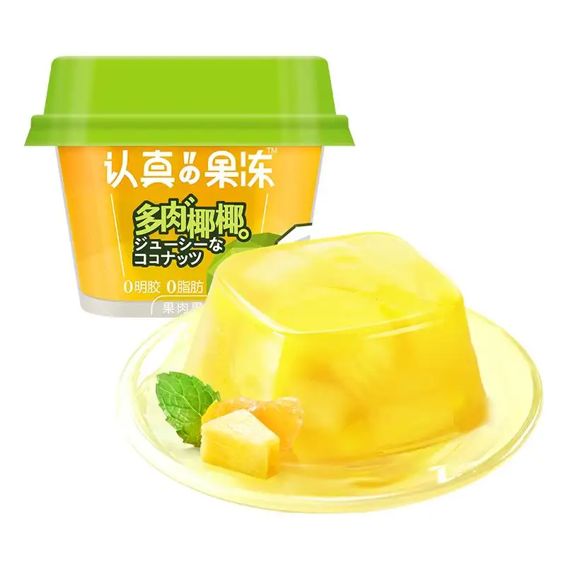 Thông Minh Mama 98G Thấp Chất Béo Không Gelatin Bán Buôn Halal Dừa Konjac Thạch Trái Cây