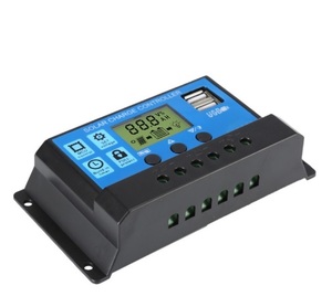 10A Solar <strong>Charge</strong> <strong>Controller</strong> with LCD Modules - Product Image 3