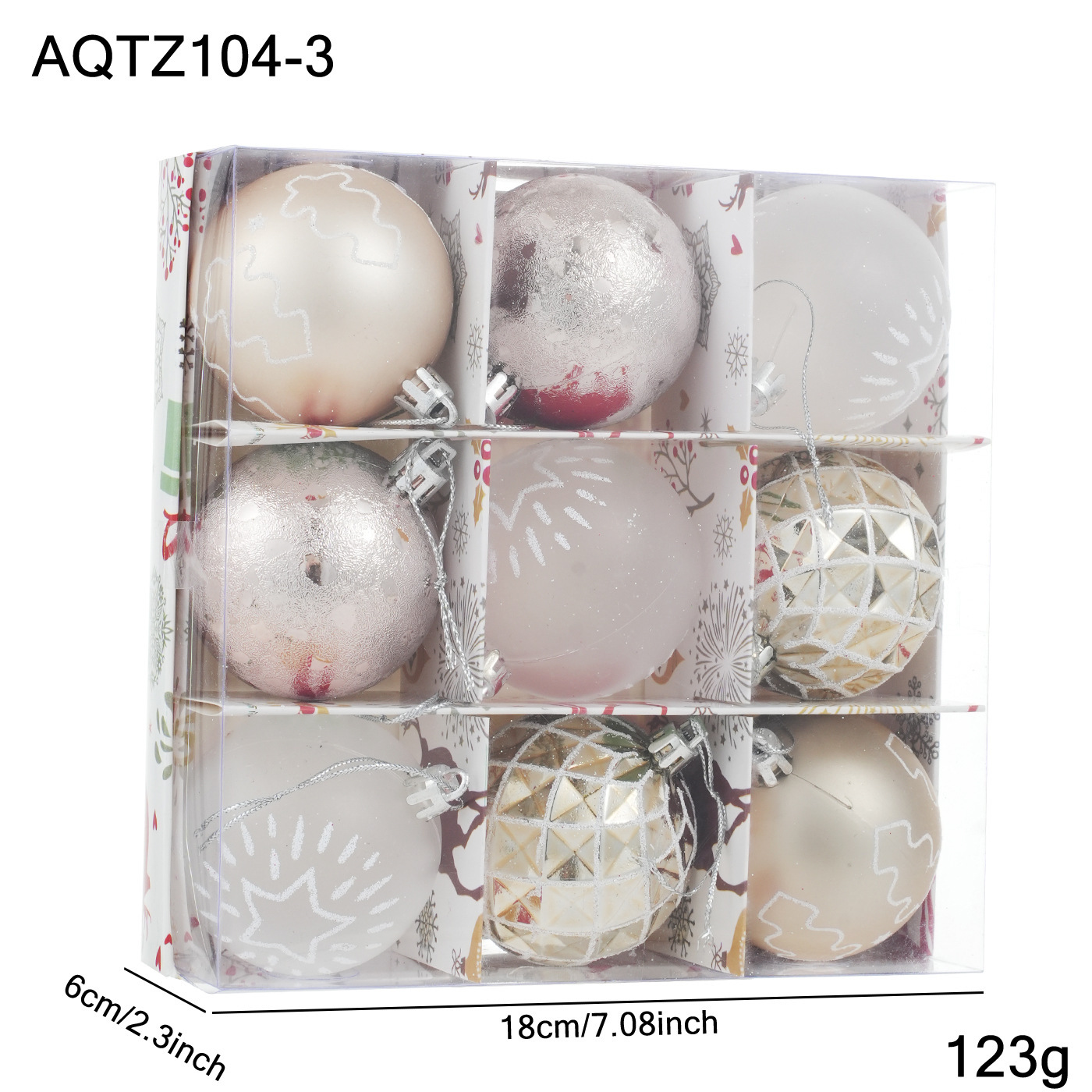 สีขาว AQTZ104-3