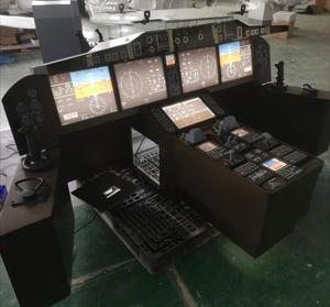 Emulador de cabina de avión de simulación personalizado directo de fábrica, emulador de vuelo, modelo de sala de Control Central