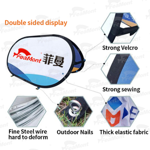 FEAMONT快速交付便宜的可折叠弹出横幅弹出框架横幅 - Product Image 4