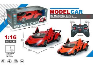 Samtoy 1:16 5CH elektrikli simülasyon RC araba oyuncak radyo uzaktan kumanda araba oyuncak modeli RC araba ışık ile