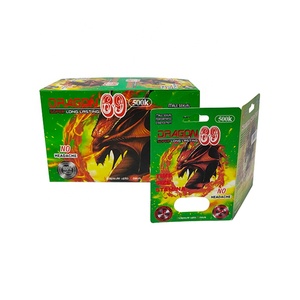 3d Blister Neushoorn Verpakking Kaarten Voor Neushoorn 10K / 100K / 69 Pillen Papier Doos <span class=keywords><strong>Dragon</strong></span> 69 Pillen - Product Image 2