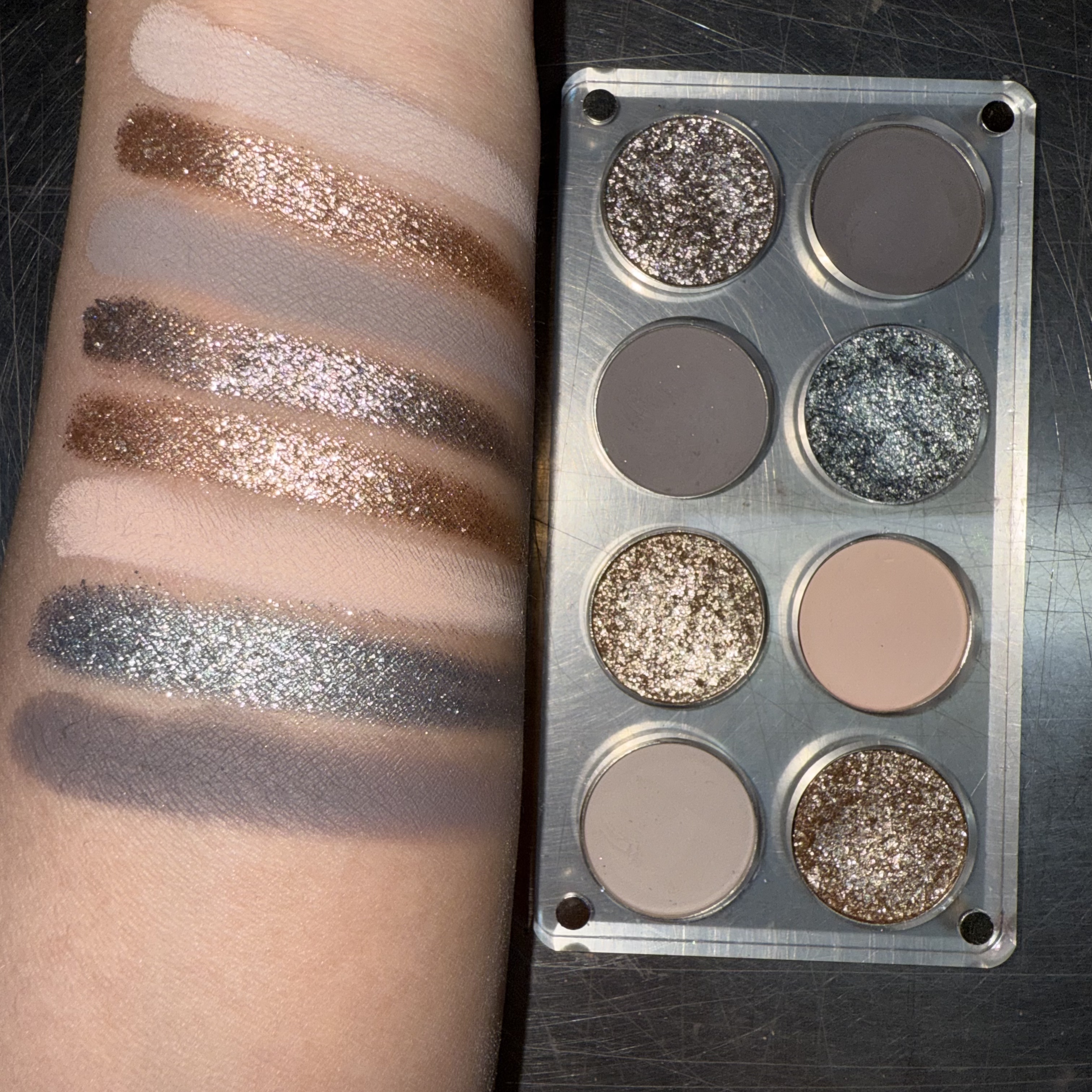 Single Sparkling Metallic