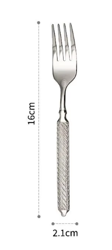 Fourchette à thé en argent