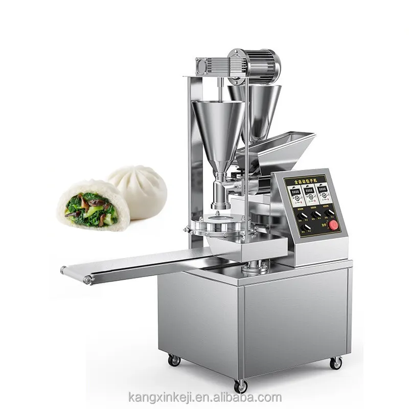 Автоматическая машина для приготовления пельменей, Момо-машина для приготовления на пару, машина для наполнения булочки Baozi для США/Канады/Индии