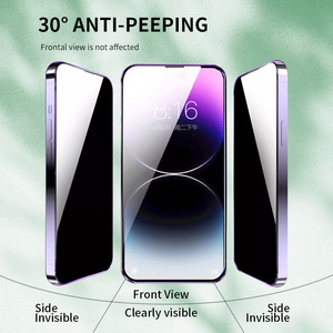 Bán buôn Tùy chỉnh chống gián điệp Chống Chói Chống Peep giả mạo màn hình kính bảo vệ sự riêng tư cho bảo vệ màn hình iPhone 13 14 15 - Product Image 2