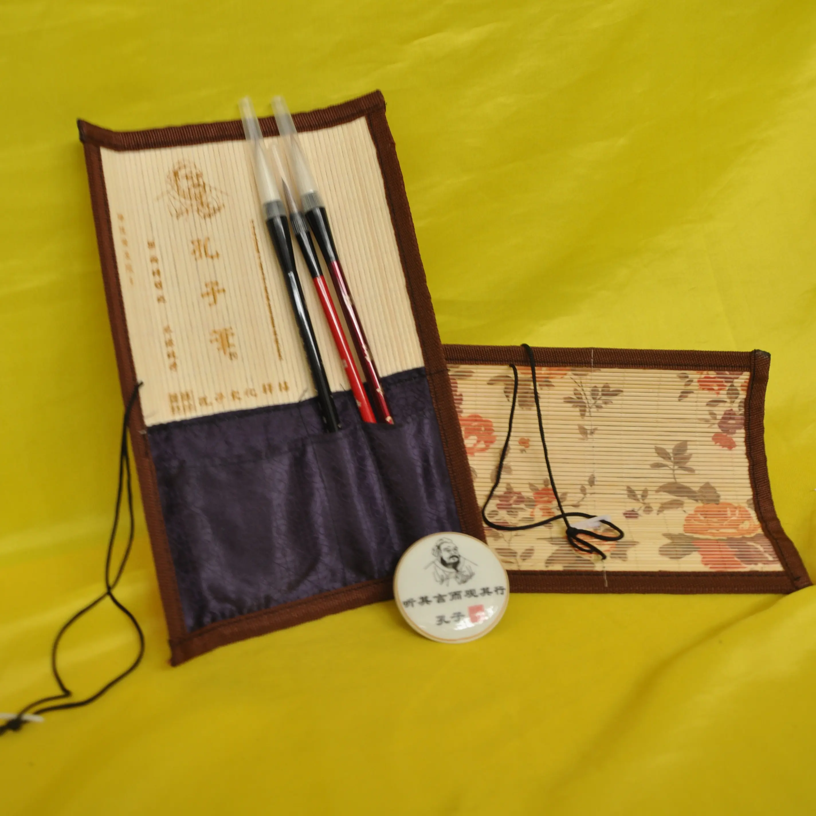 Античная китайская кисть для письма для ребенка, 3 шт. кистей, ручка-занавеска, кисть для китайской каллиграфии, набор кистей-ручек