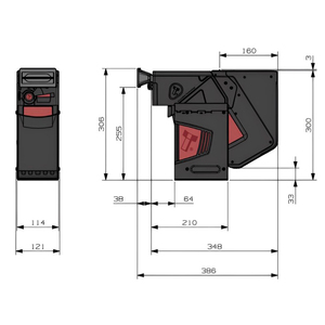 Интерфейс USB option, открытый коллектор RS232, 12/24 В, 500/1000, Примечания, рециркулятор, емкость, Т. Л. Спектральная выплата - Product Image 2