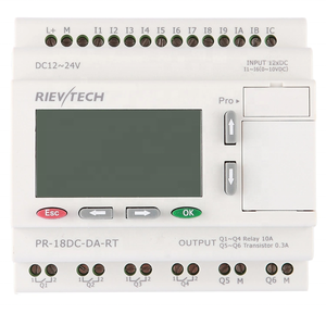 Controllore logico PR-18DC-DA-RT programmabile plc automazione ladder controller logico - Product Image 2