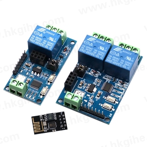 wholesale <strong>ESP8266</strong> ESP-01 5V 1 Channel 2 Way <strong>Relay</strong> Things Smart Home Remote Control <strong>Switch</strong> ESP01 <strong>WIFI</strong> Wireless <strong>Module</strong> Phone APP - Product Image 1