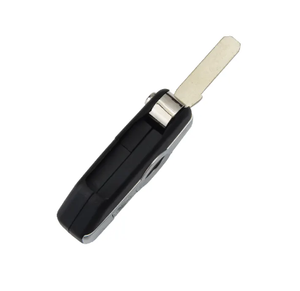 ที่ใส่กุญแจรถรีโมทอัจฉริยะแบบพับได้2ปุ่มสำหรับ B-MW ไม่มีโลโก้ - Product Image 3