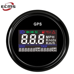 通用车速表踏板车小型52毫米液晶数字GPS车速表 - Product Image 2