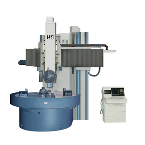 Torno vertical de una sola columna CNC CK5120 con sistema de control Siemens Lubricación automatizada y características cuantitativas - Product Image 3
