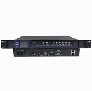 LINSN X100/X102 все-в-одном светодиодный дисплей Контроллер видеопроцессор DVI VGA CV Вход 11V-220V напряжение переменного тока