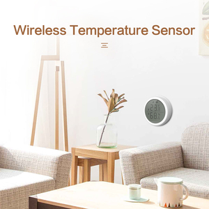 Tuya 2021 nuevo Sensor de temperatura y humedad ZigBee automatización del hogar inteligente con pantalla LCD funciona con interruptor TuYa Zigbee - Product Image 4
