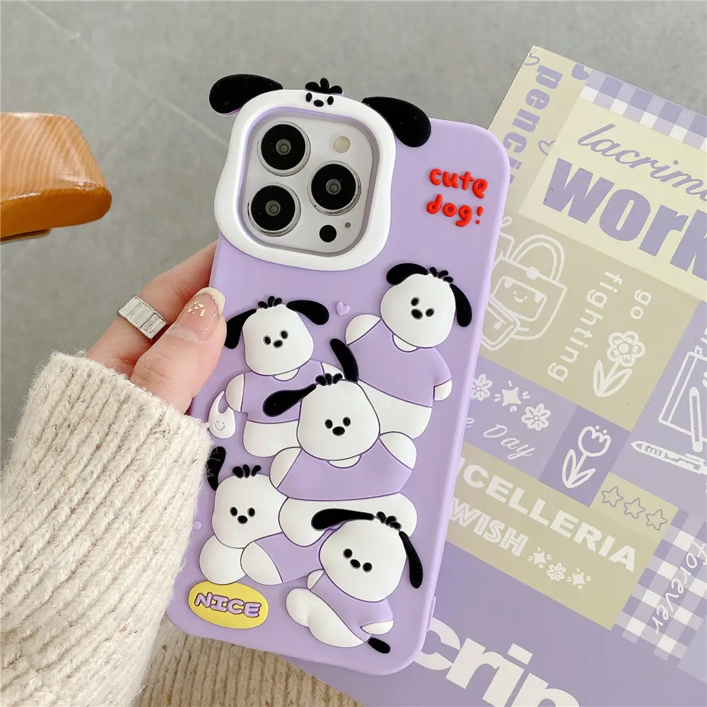 Mooie Puppy Goedkope Siliconen Telefoonhoesjes Cool Mobiele Hoes Voor Tecno Camon 15 Pro Back Cover Telefoonhoes