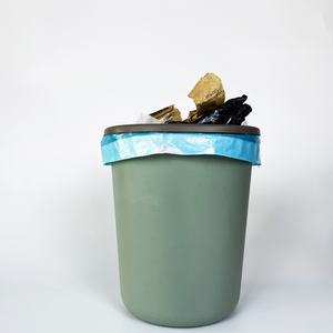 Bolsas de basura con cordón ajustable, bolsas de basura con cuerda de cordón enrollable, papelera de fábrica China - Product Image 3