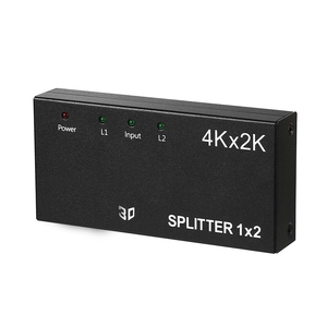 <strong>2</strong> in <strong>1</strong> 2in1 4K HDTV <strong>Splitter</strong> Converter <strong>1</strong> in <strong>2</strong> Out <strong>1</strong> Male to Dual HDTV <strong>2</strong> Female <strong>Splitter</strong> Adapter Works at Same Time
