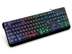Orijinal klavye oyun Motospeed K70L USB kablolu oyun klavyesi 104 tuşları 7-Color arka bilgisayar tuş takımı - Product Image 5