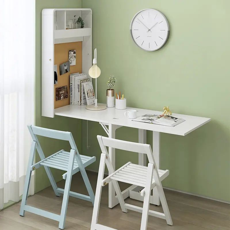Gcon GF696 meubles de cuisine de style nordique peu encombrant petite table à manger portable extensible bureau mural