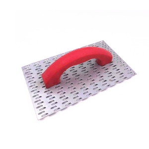 Công nghiệp cấp tự làm thép mạ bê tông nề công cụ Spiked Float trowel với góc nhọn Bình Phương tính năng cho thạch cao - Product Image 6