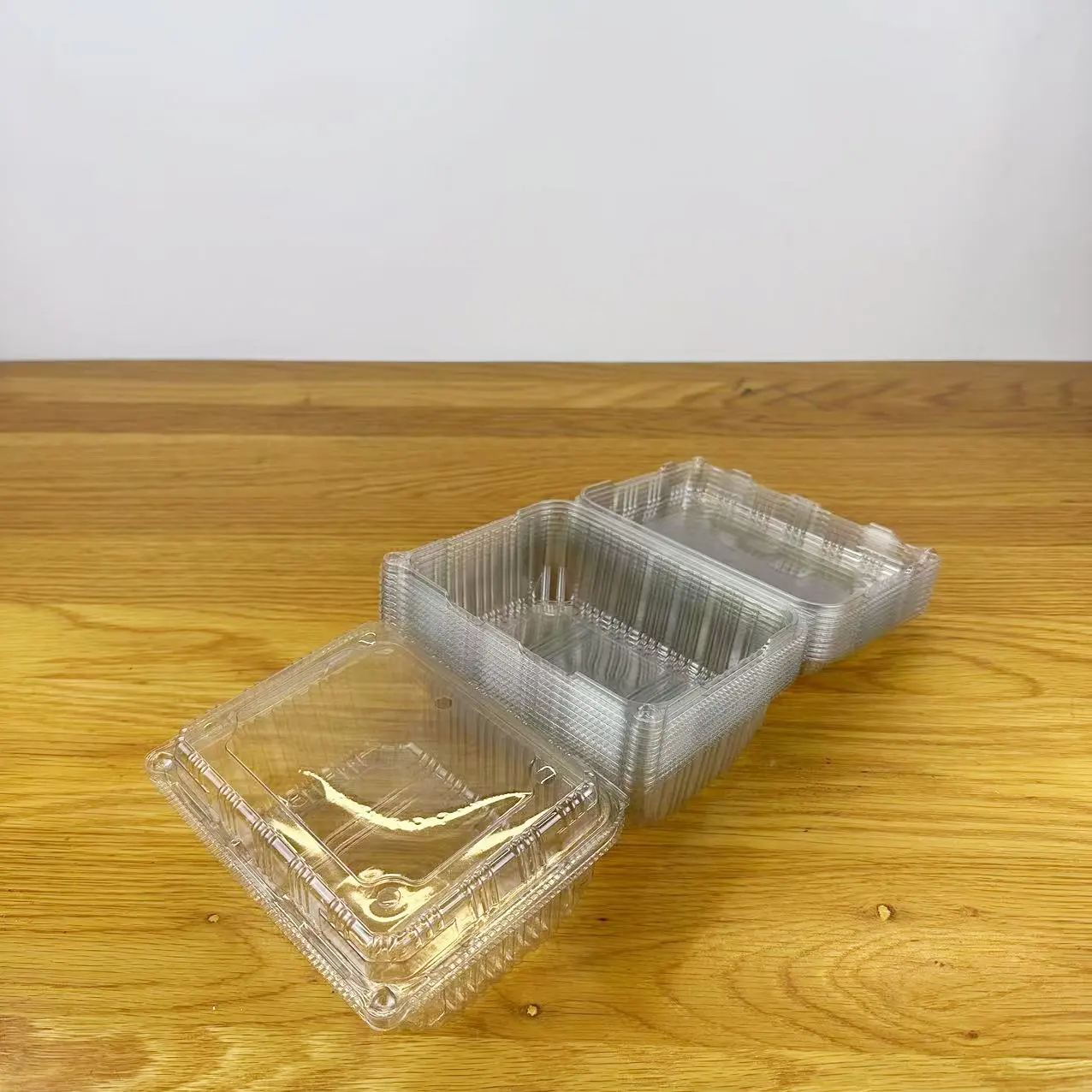 600 cái/caton 17.5*13.5*7.5cm 500 gam dùng một lần trong suốt hộp nhựa cho thực phẩm Trái Cây Hộp nhựa dùng một lần thực phẩm container