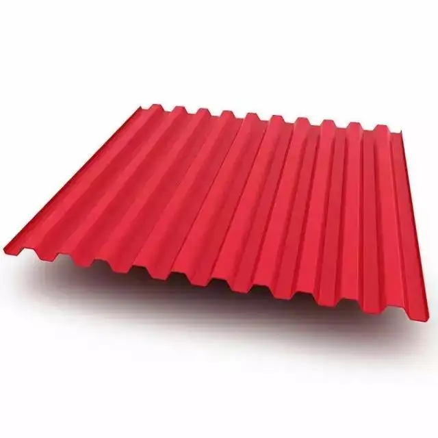 Factory supplier 7m x1m x 1mm galvanized corrugated roofing sheet for construction