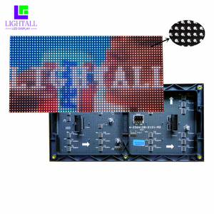 LED-Matrix 64*32 Pixel Hochwertige 256*128mm P4mm-LED-Schilder für den Innenbereich LED-Bildschirm modul anzeigen
