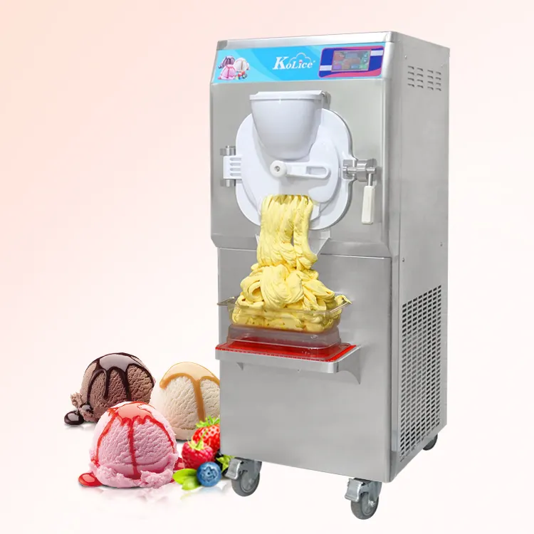 stainless steel hard ice cream making machine/batch freezer/gelato ice cream machine/48s continuous batch freezer