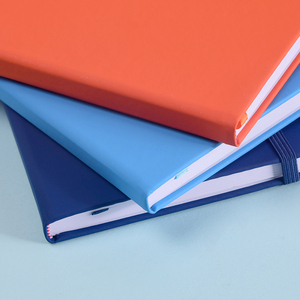 Cuaderno de papelería de oficina de venta directa personalizado de fábrica y tablero de escritura cuaderno de correa Simple de negocios cuaderno A4/B5