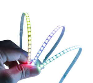 Tira de luces LED direccionable RGB de 2811 Dream, cinta LED de píxeles inteligentes secuenciales de 5M, entrada de 12V controlada por aplicación de disco WS2811 - Product Image 1