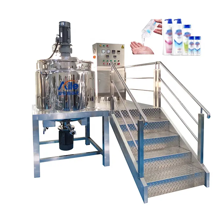 Linha de produção de detergente líquido para loção e sabão líquido