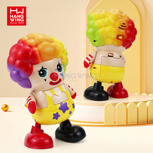 HW ABS Plastic Children Baby Toy <strong>Robot</strong> Doll Electric Multi-function Walking Dancing Clown with Light and Music - Product Image 2