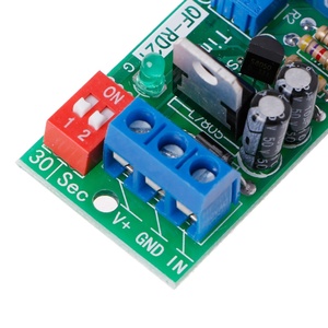 Relé de temporizador de señal ajustable DC12V, relé de retardo de tiempo de alto nivel, apagado - Product Image 6