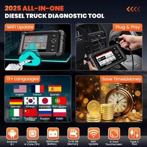 <strong>2025</strong> LAUNCH CRP129HD Heavy Duty OBD2 Scanner for Truck Diagnostic HDOBD ECU <strong>Code</strong> Reader and Diesel Engine Troubleshooting - Product Image 5