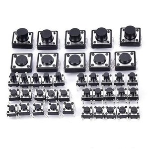 3.8 millimetri Micro Lato Interruttore Interruttore di Tatto Pulsante 4.5*4.5*3.8 millimetri 3 PIN Momentaneo Interruttore di Pulsante On Off 12v Piazza Interruttore di Tocco - Product Image 1