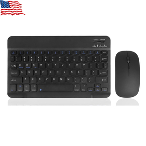Mini teclado y ratón Bluetooth ergonómico recargable klavye mouse combo de teclado y ratón inalámbrico para tabletas y computadoras - Product Image 1