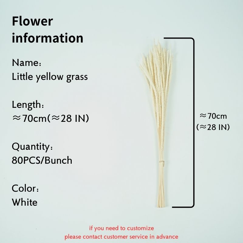 White (Qty: 80PCS/bundle), total length is 28 inches