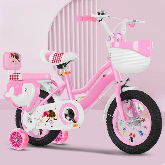 Roue flash hummer rose double courbée + dossier